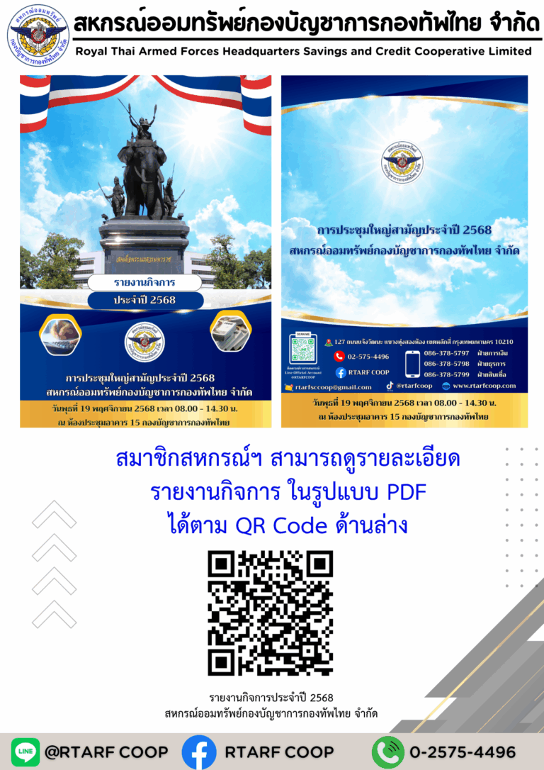 รายงานกิจการประจำปี 2568